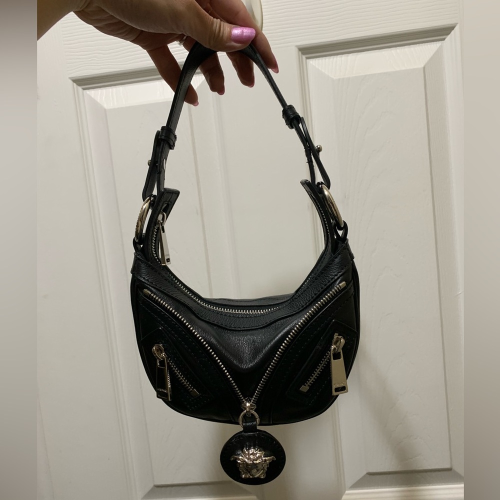 Versace Mini Hobo Calf Leather Bag Authentic Brand New